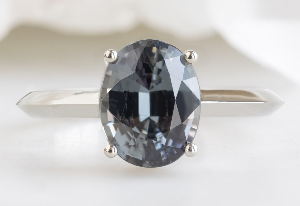 The Bryn Ring with an Oval-Cut Spinel