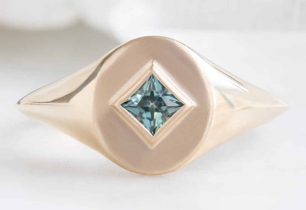 The Montana Sapphire Signet Ring